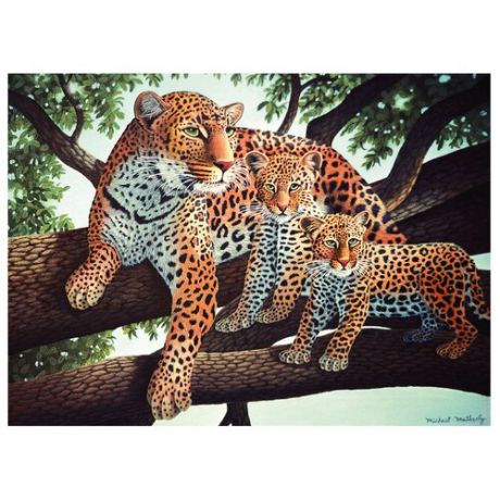 Royal & Langnickel Раскраска по номерам «Африканский леопард» 28x39 см (PJL24)