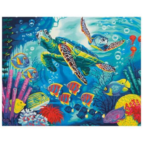 Color Kit Картина по номерам "Тайны океана" 30х40 см (CE134)