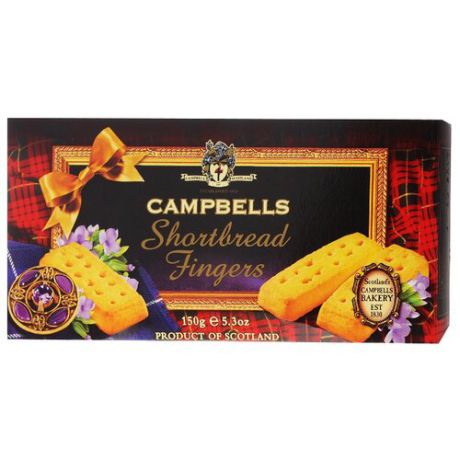 Печенье Campbells Shartbread Fingers песочное, 150 г