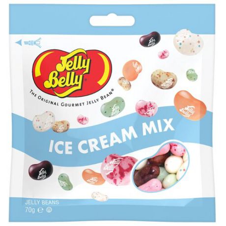 Драже жевательное Jelly Belly Ассорти мороженое 70 г