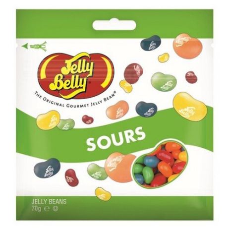 Драже жевательное Jelly Belly Кислые фрукты 70 г