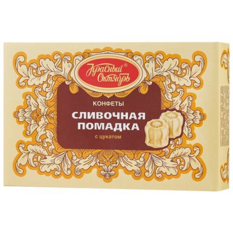 Конфеты Красный Октябрь Сливочная помадка с цукатом 15 шт.