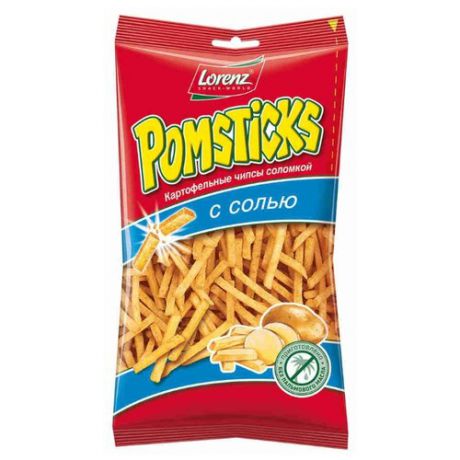 Картофельная соломка Lorenz Pomsticks с солью 100 г