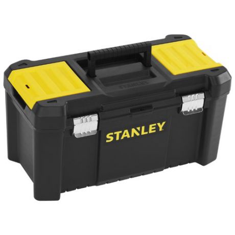 Ящик с органайзером STANLEY STST1-75521 Essential Toolbox Metal Latch 48.2x25.4x25 см 19'' черный