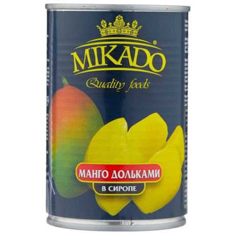 Mikado Манго дольками в сиропе 420 г