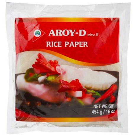 Aroy-D Рисовая бумага круглая (22 см, 50 листов) , 454 г