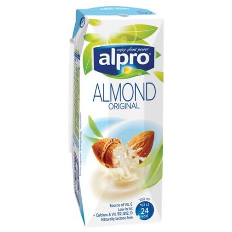 Миндальный напиток alpro Оригинальный 1.1%, 250 мл