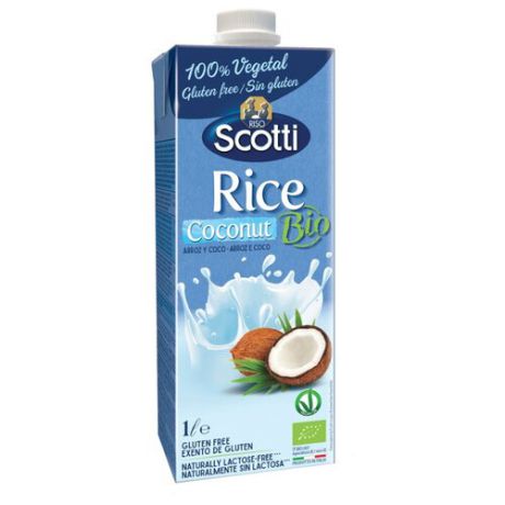Рисовый напиток Riso Scotti Rice с кокосом 1.1%, 1 л