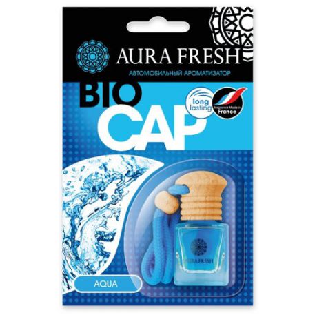 AURA FRESH Ароматизатор для автомобиля Bio Cap Aqua 6 мл