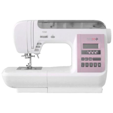 Швейная машина AstraLux 7250, бело-розовый