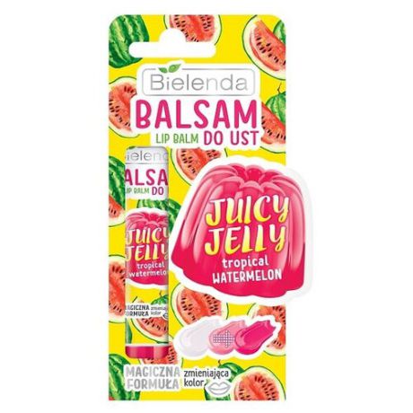 Bielenda Juicy gelly Бальзам для губ Tropikal watermelon