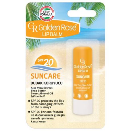 Golden Rose Бальзам для губ Защита от солнца SPF 20