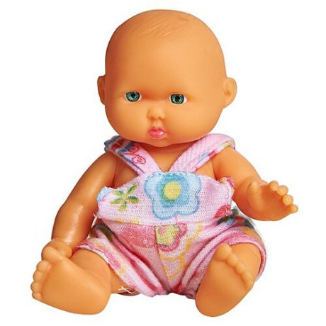 Пупс Lovely baby doll в комбинезоне, 12.5 см, XM629/3