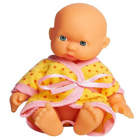 Пупс Lovely baby doll в халате, 12.5 см, XM629/4
