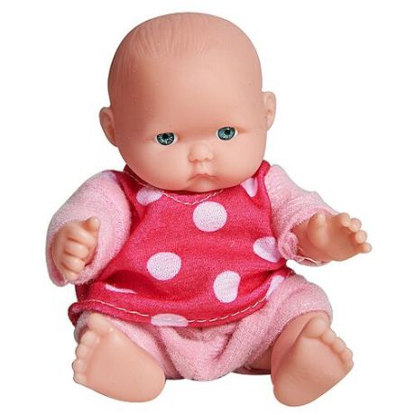 Пупс Hello baby в розовой пижаме, 12.5 см, XM630/1