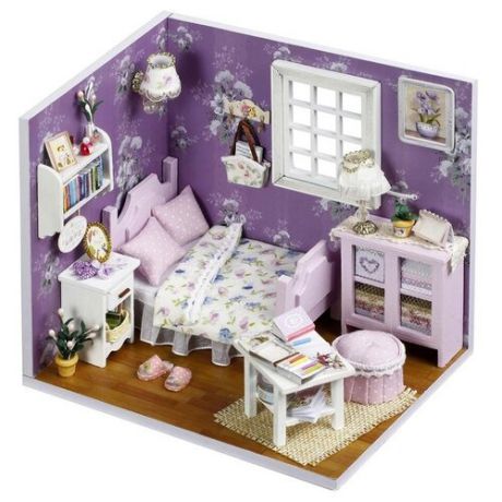 Dolemikki кукольный домик ZQW02, фиолетовый