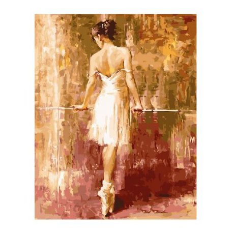 ВанГогВоМне Картина по номерам "Балерина у станка", 40х50 см (ZX 21509)