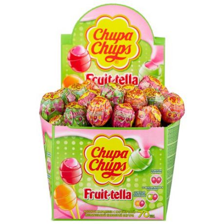 Карамель Chupa Chups Fruit-Tella ассорти 1190 г
