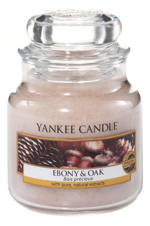 Свеча маленькая Дуб и Черное дерево YANKEE CANDLE Свеча маленькая Дуб и Черное дерево