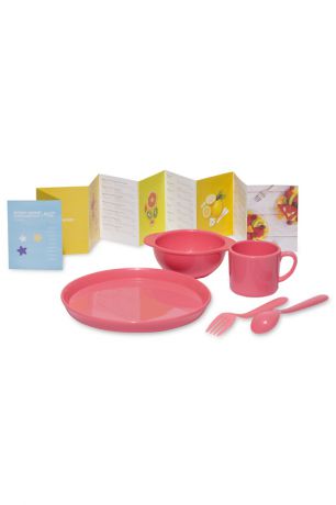 Набор посуды для детей AMILA KIDS, розовый DOSH I HOME Набор посуды для детей AMILA KIDS, розовый