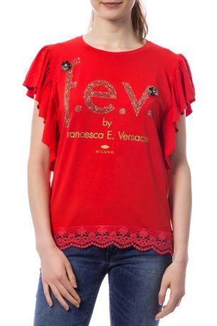 Блуза F.E.V. by Francesca E. Versace Блузы свободного покроя