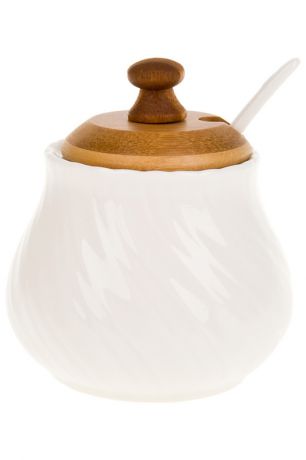Сахарница с ложкой Best Home Porcelain 8 марта женщинам