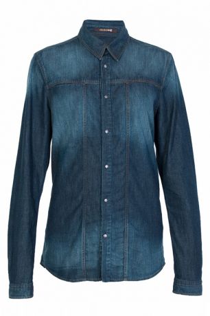 Рубашка Roberto Cavalli Рубашки и сорочки джинсовые