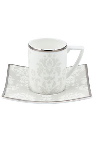 6 кофейных пар 100мл "Париж" Royal Porcelain 8 марта женщинам
