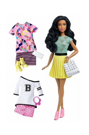 Barbie Брюнетка Желтая юбка Barbie Barbie Брюнетка Желтая юбка