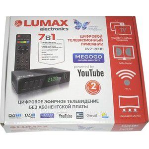 Тюнер DVB-T2 Lumax DV-2120HD