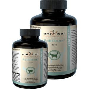 Пищевая добавка Anivital FeliFiber Tabs для борьбы с избытком веса, облегчает выведение шерсти из желудка для кошек 140таб/70г (523755)