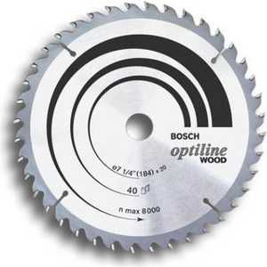 Диск пильный Bosch 190х30мм 36зубьев Optiline Wood (2.608.640.616)