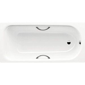 Стальная ванна Kaldewei Saniform Plus Star 336 Easy-Clean, Anti-Slip 170x75 см, с отверстиями для ручек (133630003001)