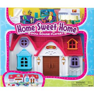 Игровой набор Keenway Набор:" Home Sweet Home" - дом с предметами (без звука) 20151