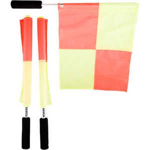 Флаги для боковых судей Torres SS1031, комплект из двух флагов, оранжево-желтые