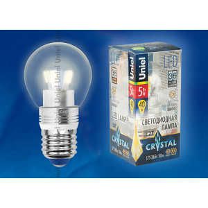 Светодиодная лампа Uniel LED-G45P-5W/WW/E27/CL ALC02SL