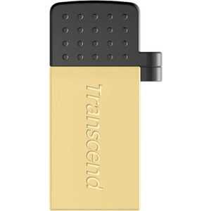 Флеш накопитель Transcend 8GB JetFlash 380 USB 2.0 металл золото (TS8GJF380G)