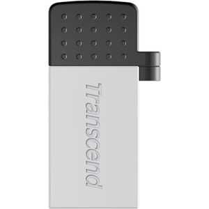 Флеш накопитель Transcend 16GB JetFlash 380 USB 2.0 металл серебро (TS16GJF380S)
