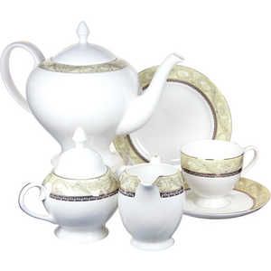 Чайный сервиз Emerald "Романтика" из 21 предмета на 6 персон (E5-HV005011/21-AL)