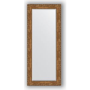Зеркало с фацетом в багетной раме поворотное Evoform Exclusive 60x145 см, виньетка бронзовая 85 мм (BY 1270)