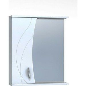 Зеркало-шкаф VIGO Faina №25 600Л с подсветкой, белый (2000145484145)