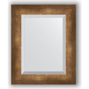 Зеркало с фацетом в багетной раме Evoform Exclusive 42x52 см, состаренная бронза 66 мм (BY 1360)