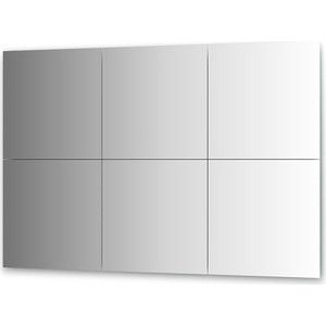 Зеркальная плитка Evoform Reflective с фацетом 15 мм, 50 х 50 см, комплект 6 шт. (BY 1535)