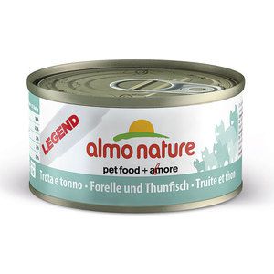 Консервы Almo Nature Legend Adult Cat with Trout and Tuna с форелью и тунцом для кошек 70г (0066)