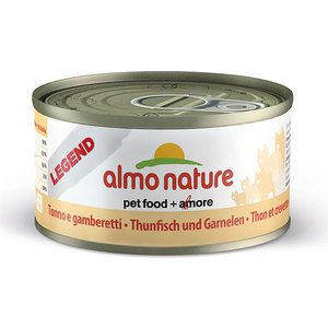 Консервы Almo Nature Legend Adult Cat with Tuna and Shrimps с тунцом и креветками для кошек 70г (4120)