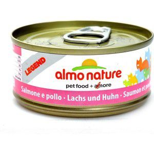 Консервы Almo Nature Ledend Adult Cat with Salmon and Chicken с лососем и курицей для кошек 70г (7657)