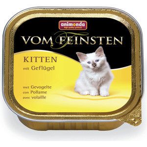 Консервы Animonda Vom Feinsten Kitten с мясом домашней птицы для котят 100г (83449)
