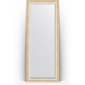 Зеркало напольное с фацетом Evoform Exclusive Floor 80x200 см, в багетной раме - старый гипс 82 мм (BY 6110)