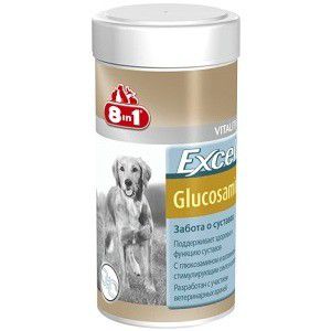 Добавка к пище 8in1 Excel Glucosamin Забота о суставах глюкозамин для собак 110таб