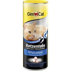 Витамины Gimborn Gimcat Katzentabs with Fish and Biotin с рыбой и биотином для кошек 710таб (409146)